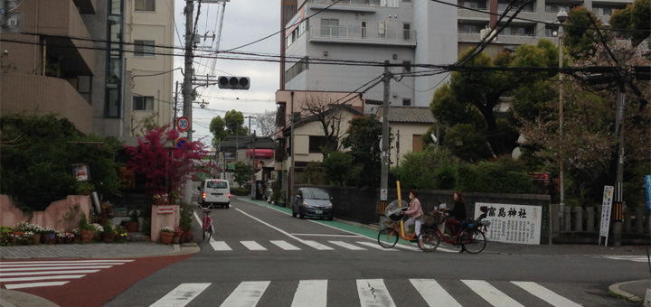 富島神社とカンテ・グランデ