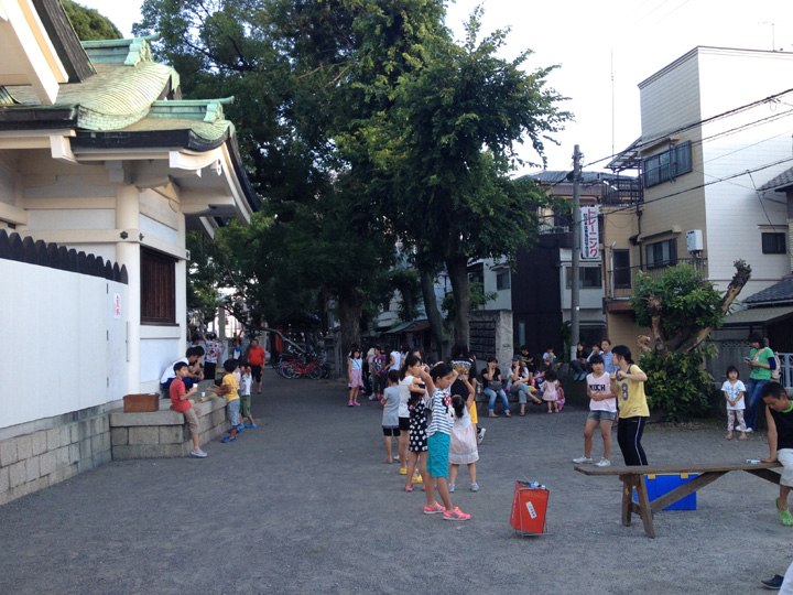 野里住吉神社の夏祭り